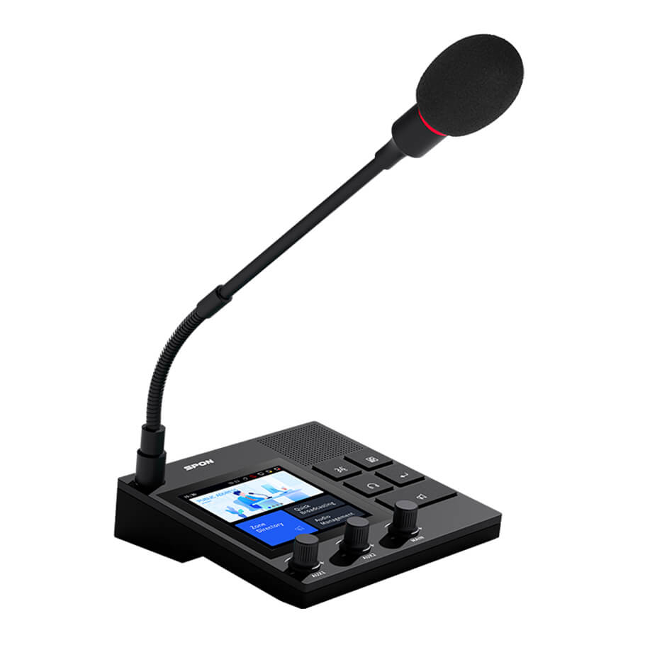 Bàn gọi phân trang đa vùng IP SPON XC-9038N